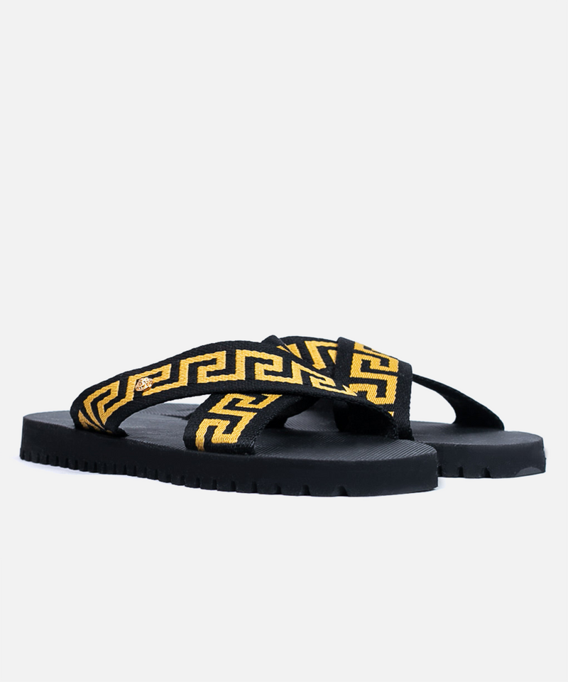 Versace Cross Slides