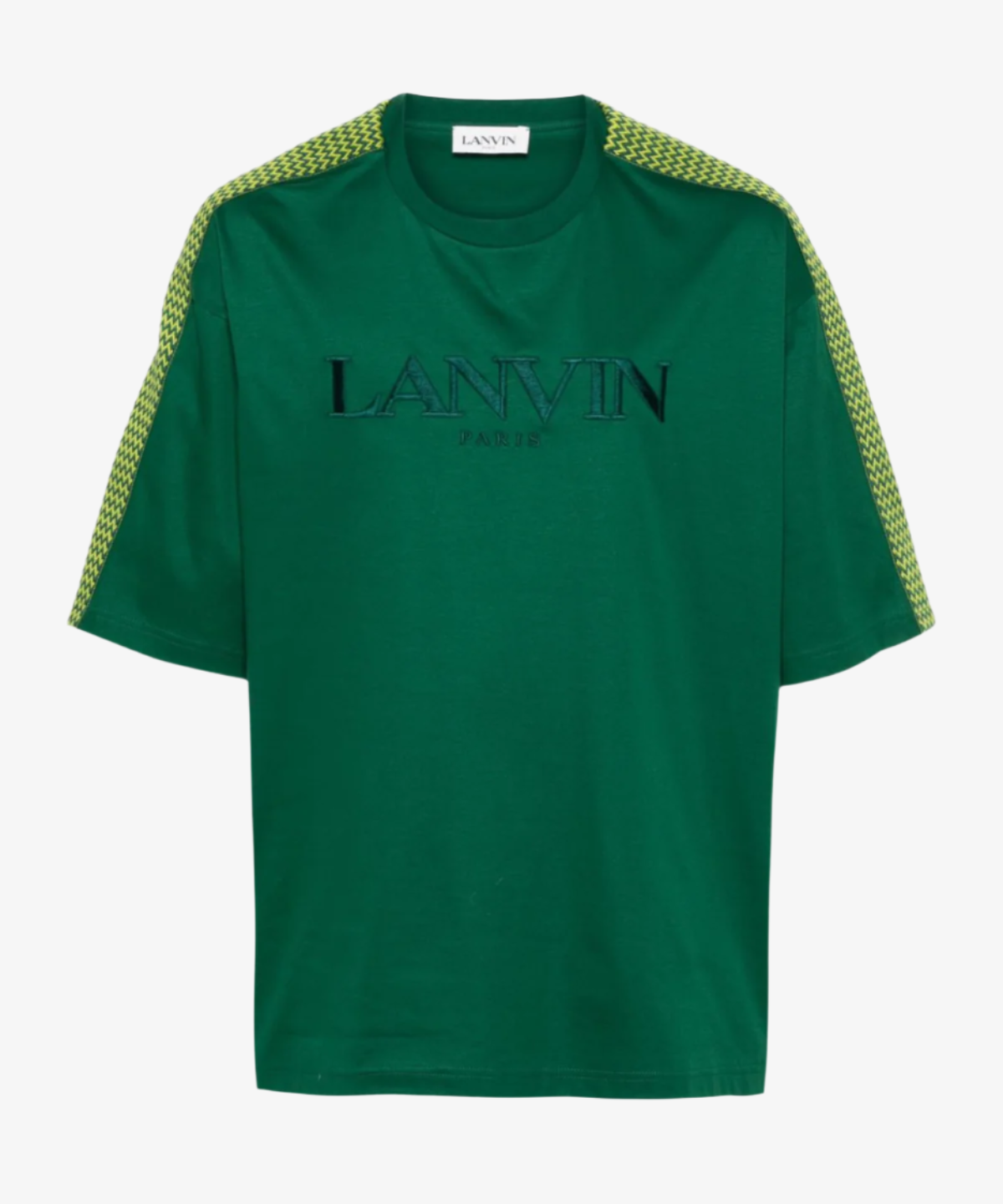 Lanvin Side Curb Embroidered T-Shirt