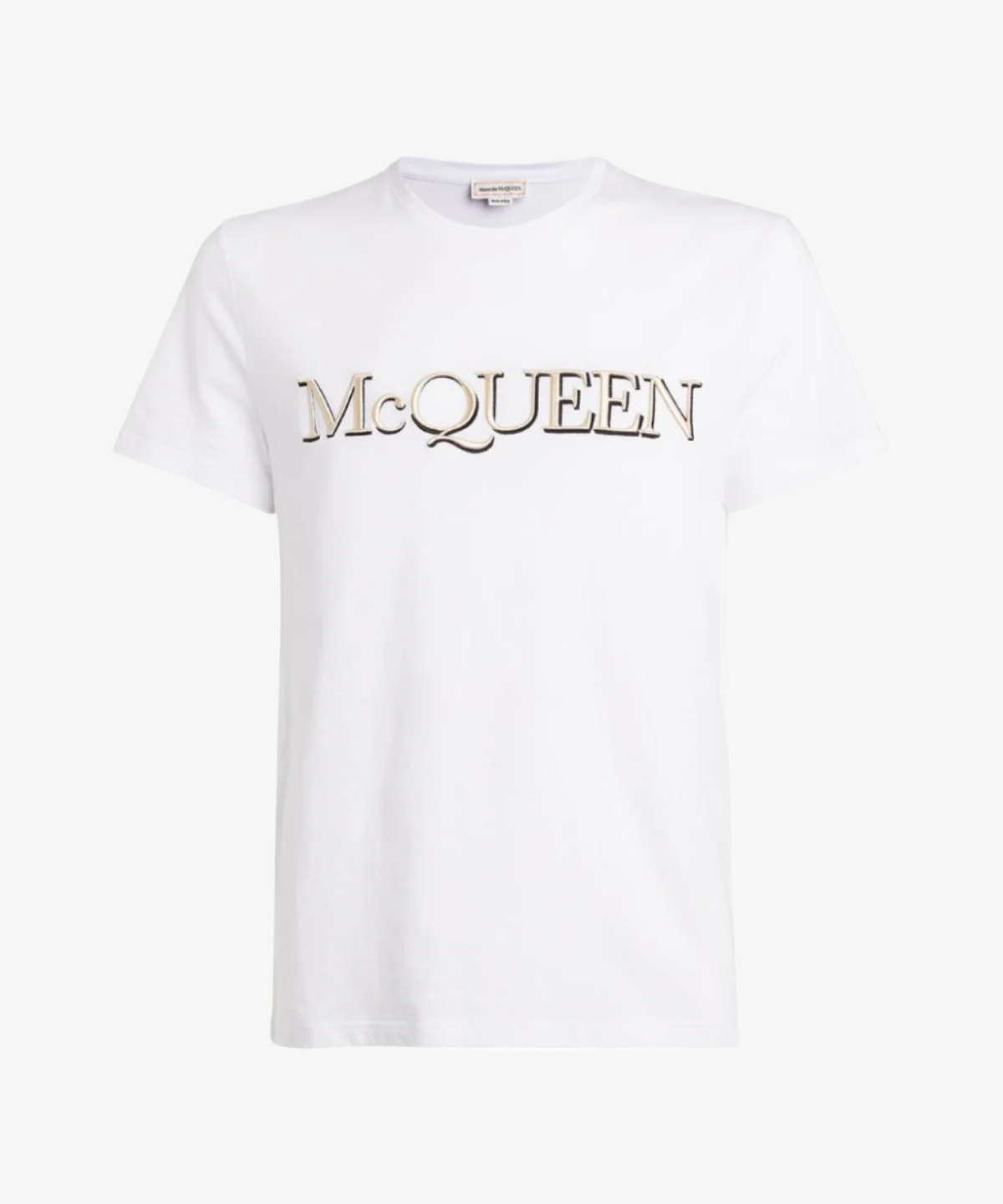 Alexander Mcqueen Embossed T-Shirt