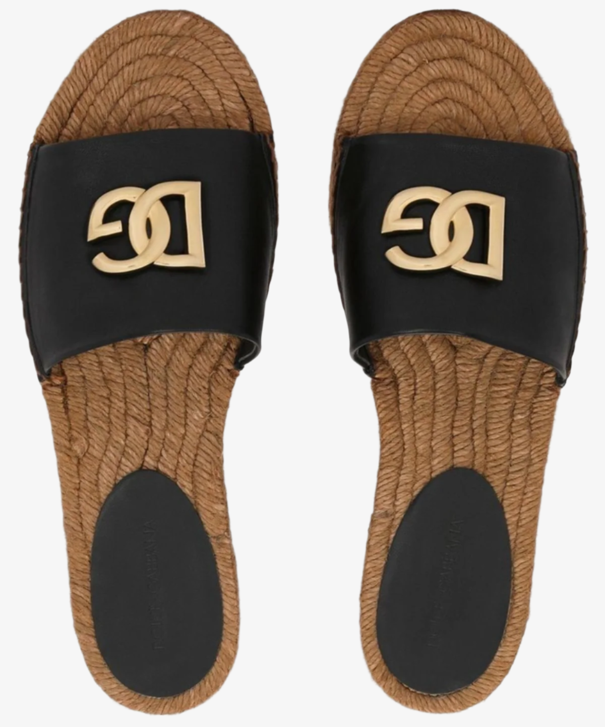 Dolce & Gabbana  DG Logo Espadrille Slide