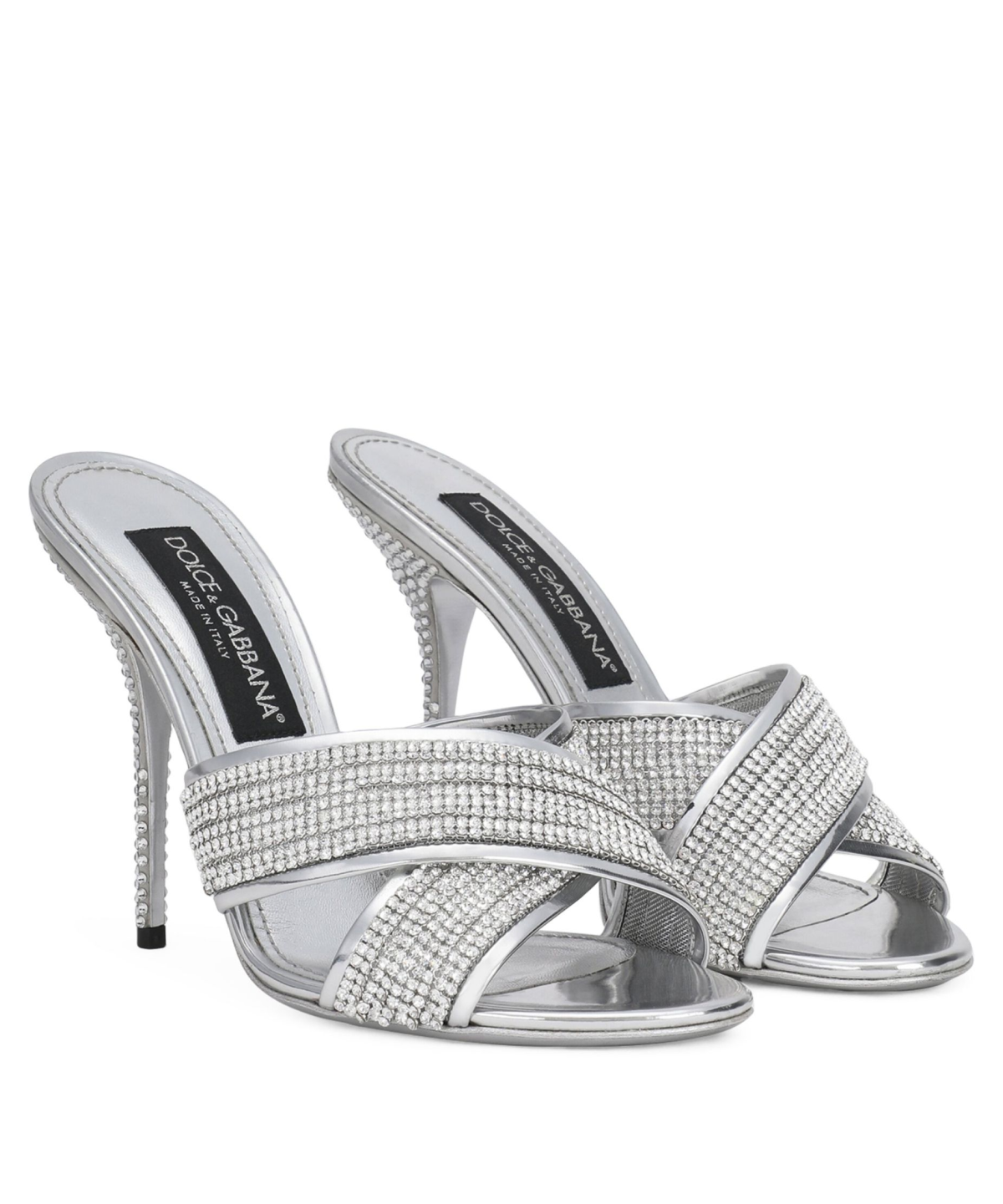 Dolce & Gabbana Crystal Mesh Mule