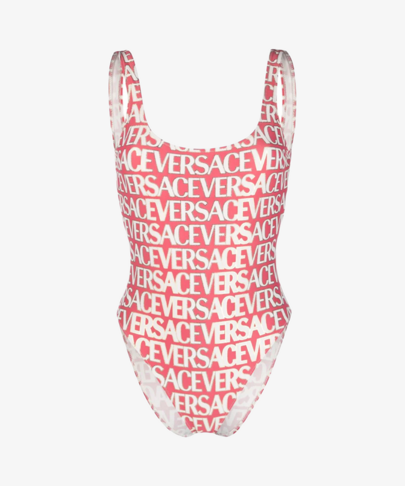 Versace Allover Logo Swimwear