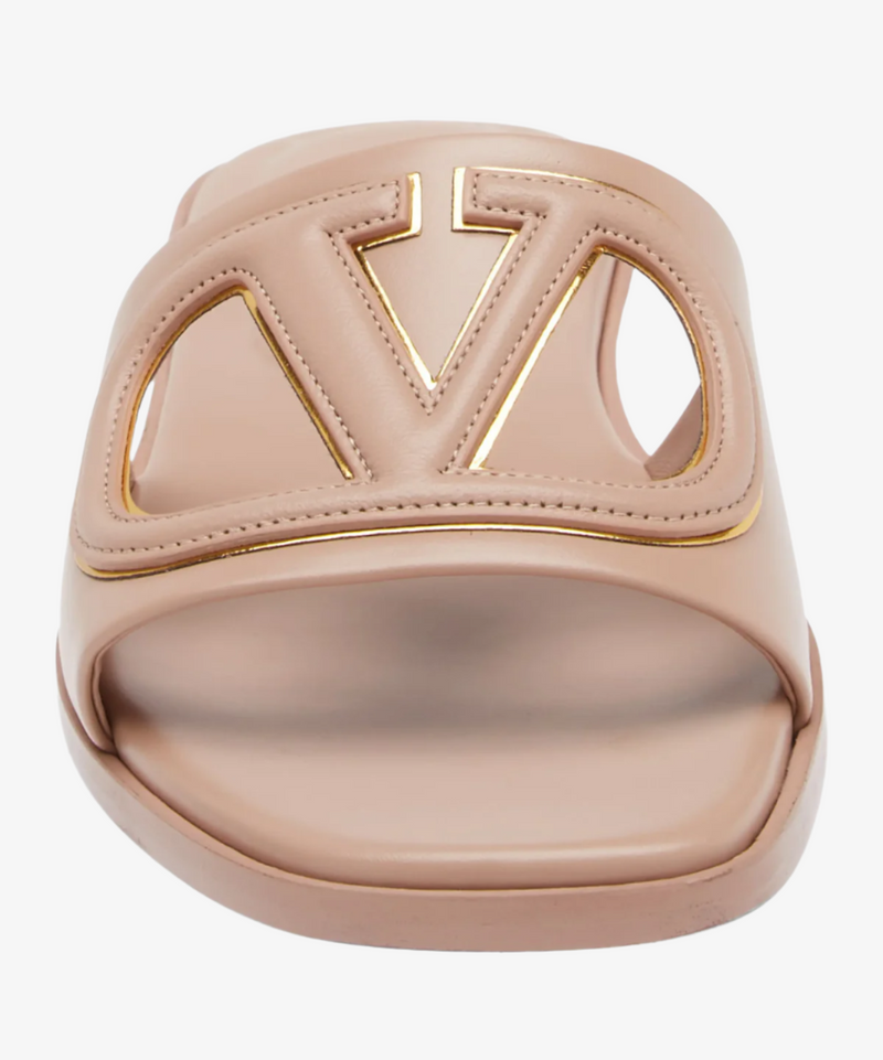 Valentino Vlogo Cutout Slides