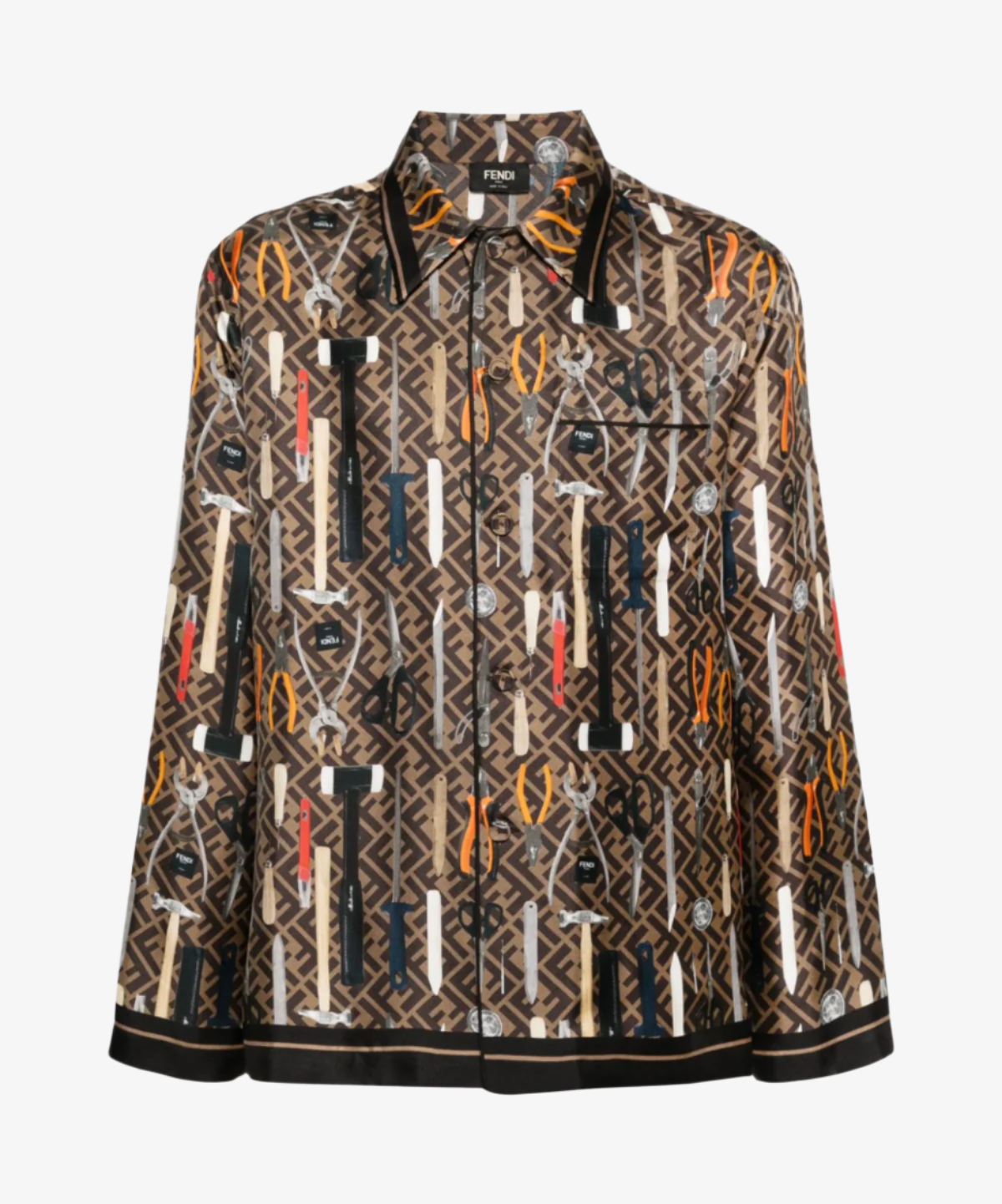 Fendi Tools Silk Shirt