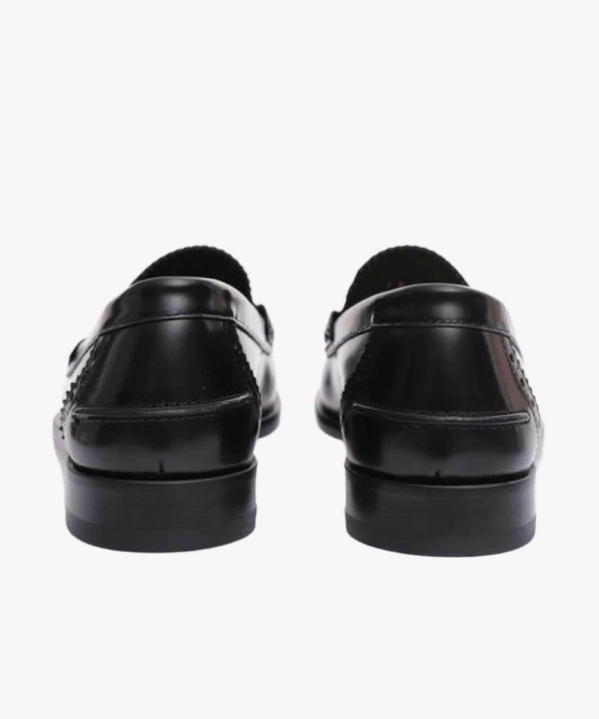 Fendi O'Lock Loafers Silver Buckle