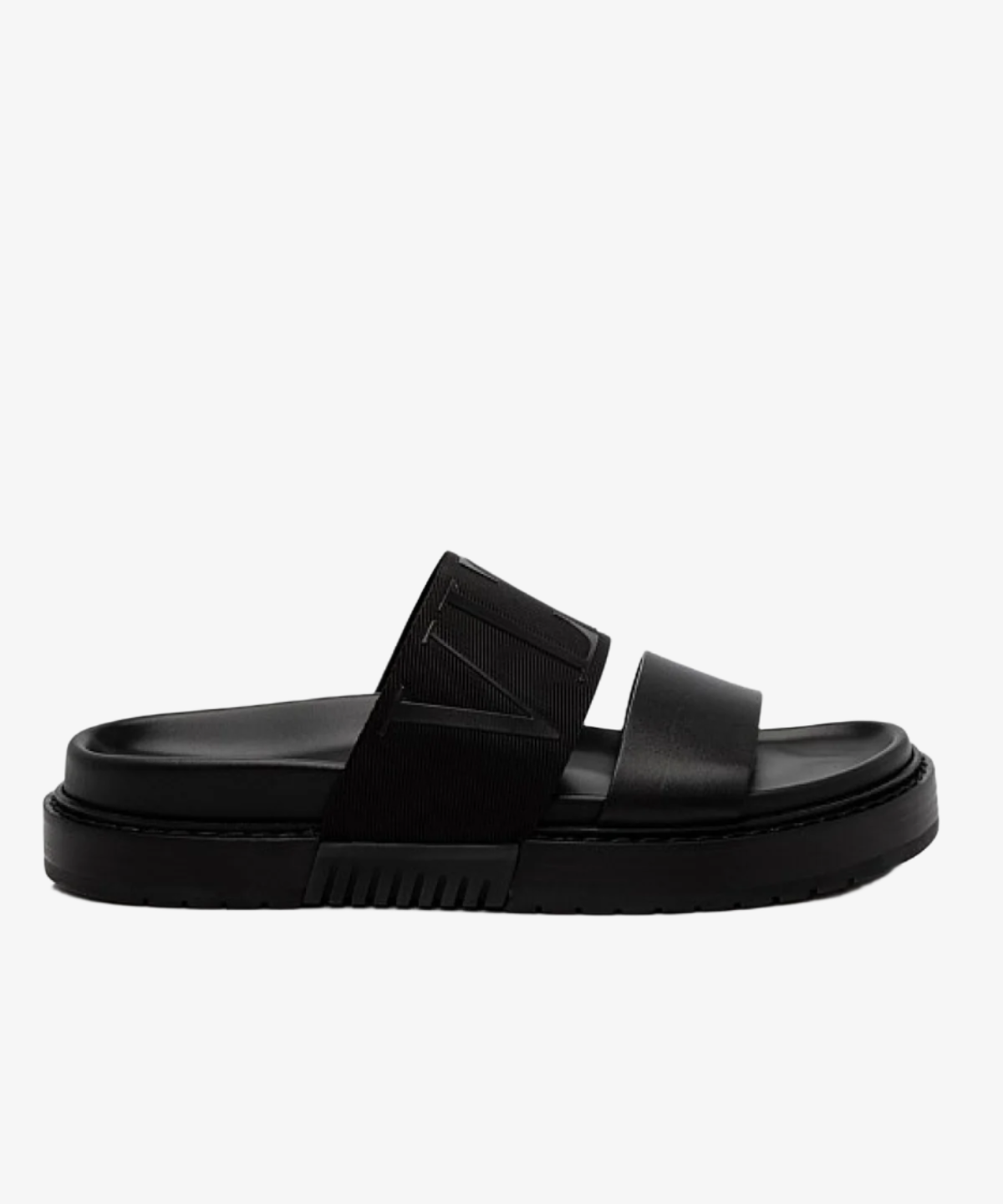 Valentino Logo Band Slides