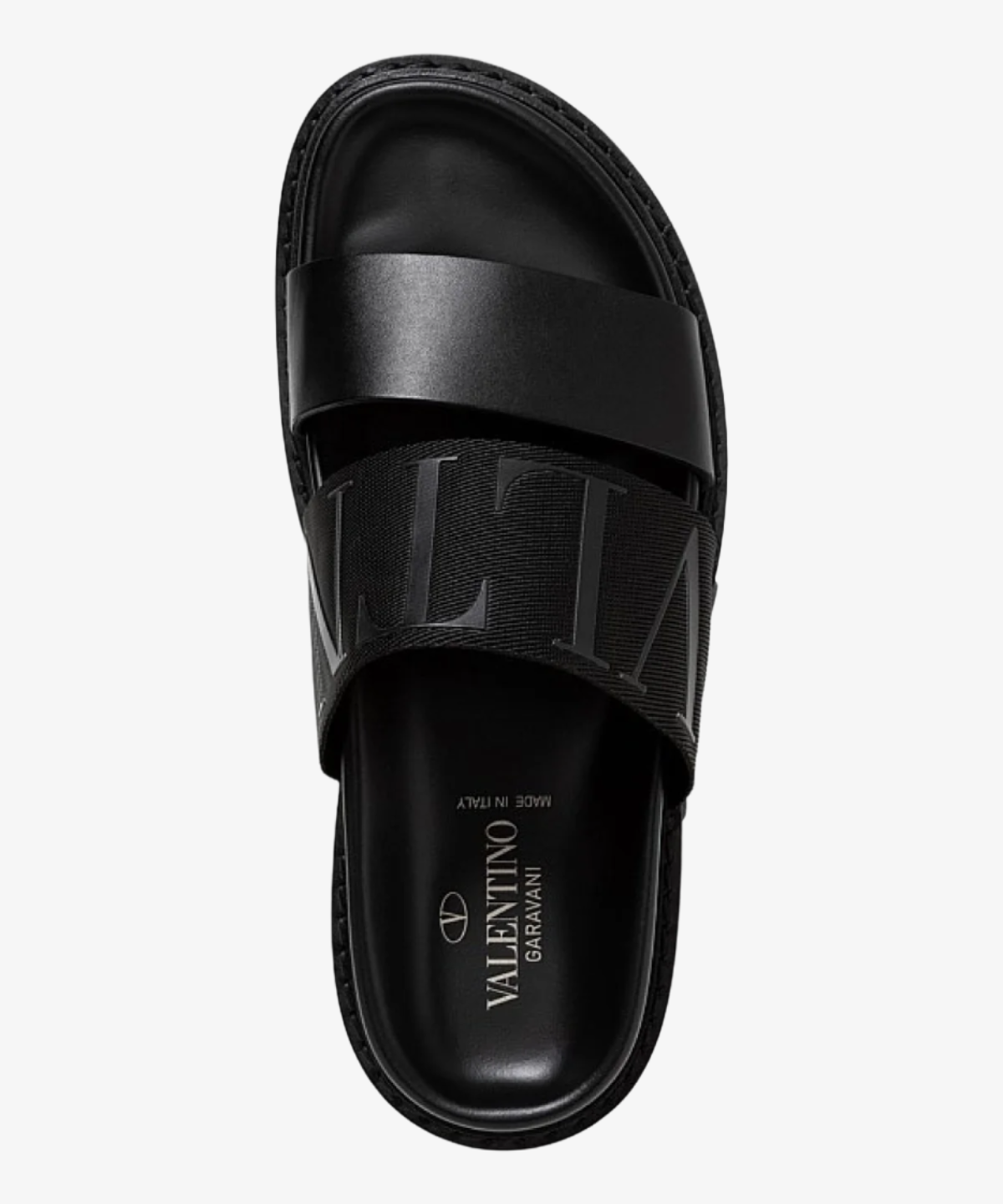 Valentino Logo Band Slides