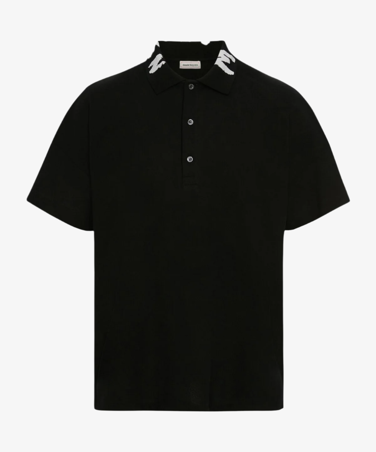 Alexander Mcqueen Logo on Neck Oversize Polo