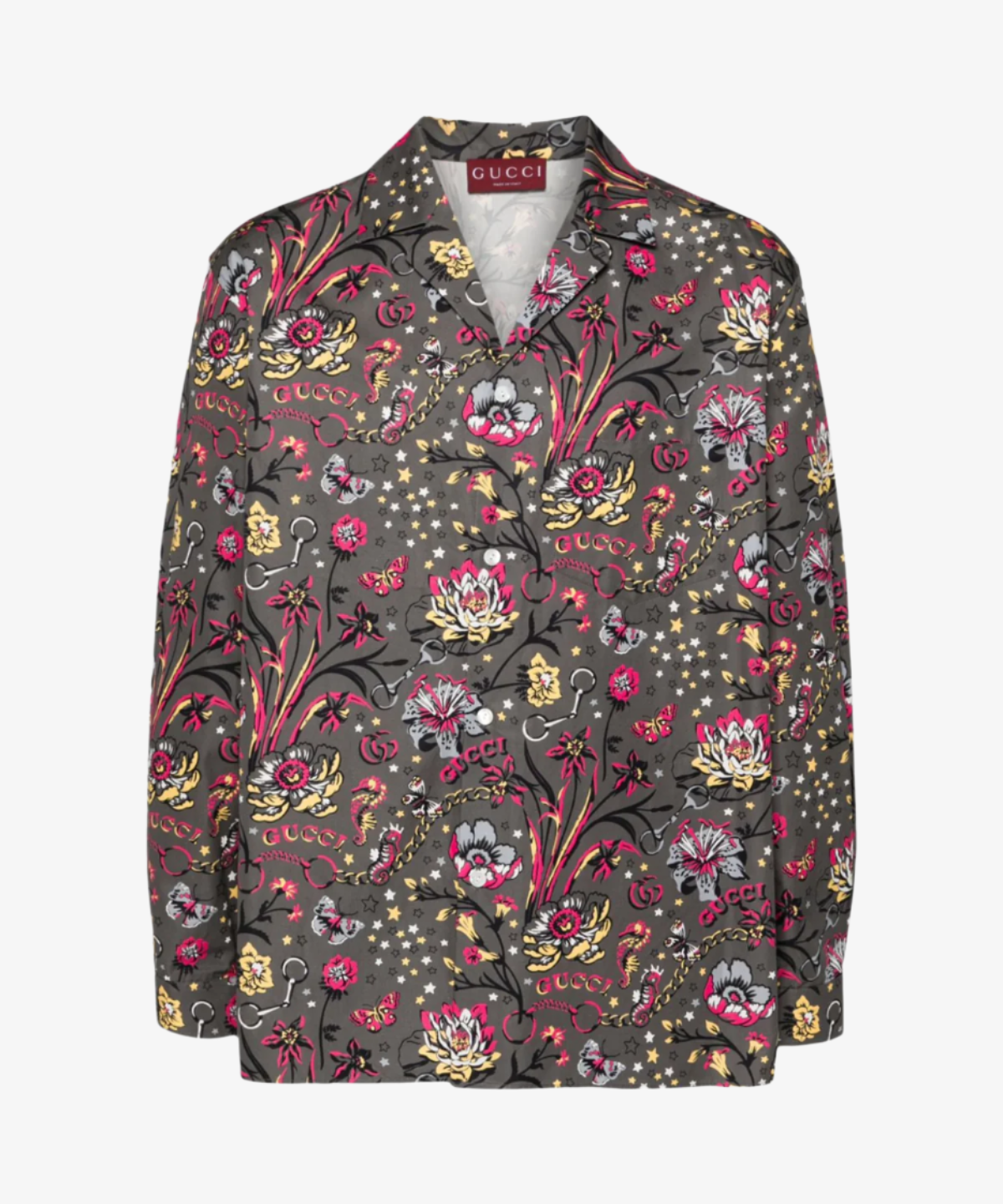 Gucci Floral Lido LS Shirt