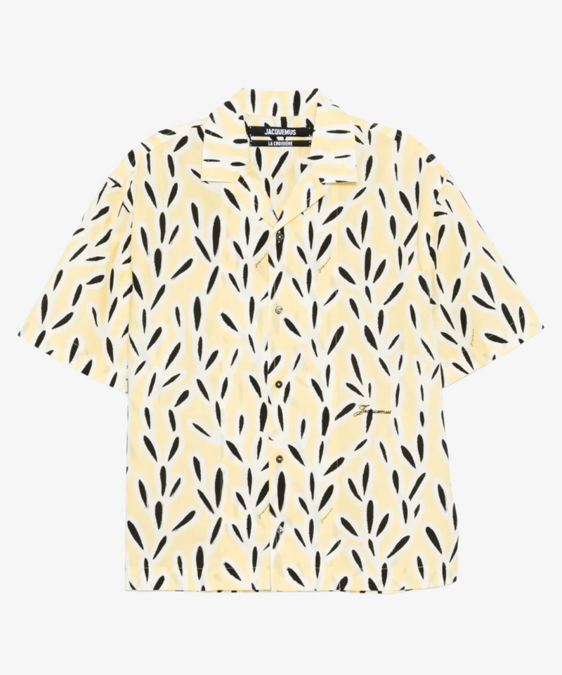 Jacquemus Chemise SS Print Shirt