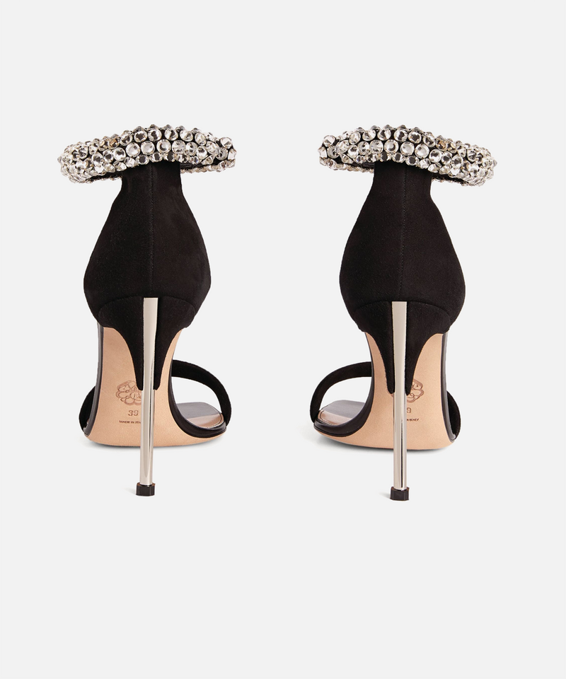 Alexander Mcqueen Swarovski Embellished Sandals